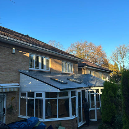 P-Shape (Combination) Conservatory Roof Conversion