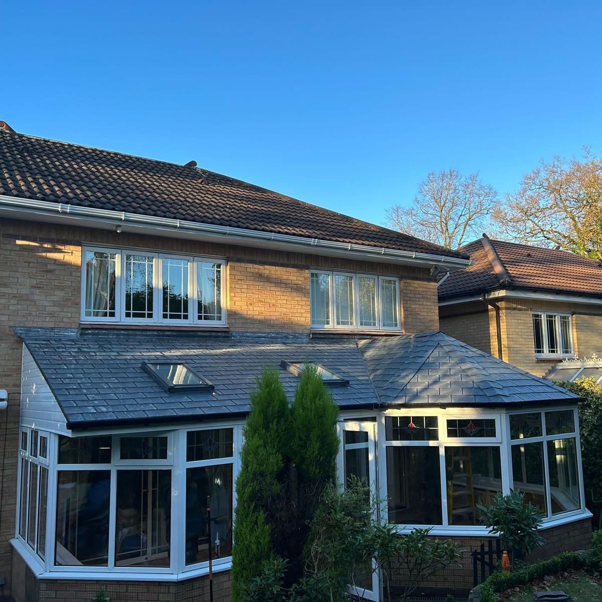 P-Shape (Combination) Conservatory Roof Conversion