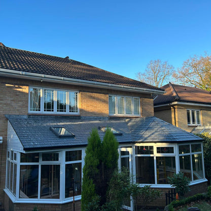 P-Shape (Combination) Conservatory Roof Conversion