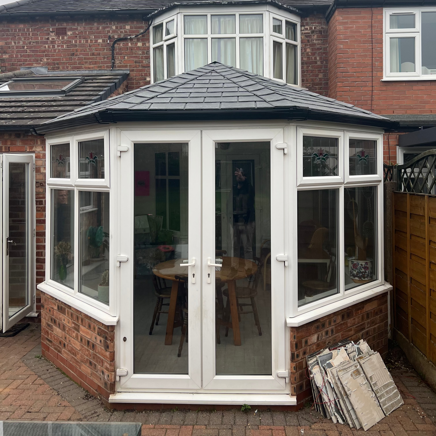 Victorian (Wide Front) Conservatory Roof Conversion