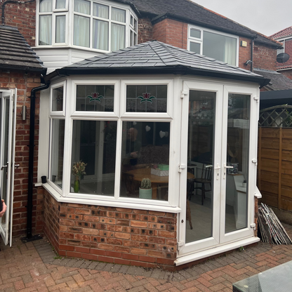 Victorian (Wide Front) Conservatory Roof Conversion