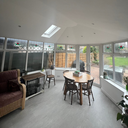 Victorian (Wide Front) Conservatory Roof Conversion