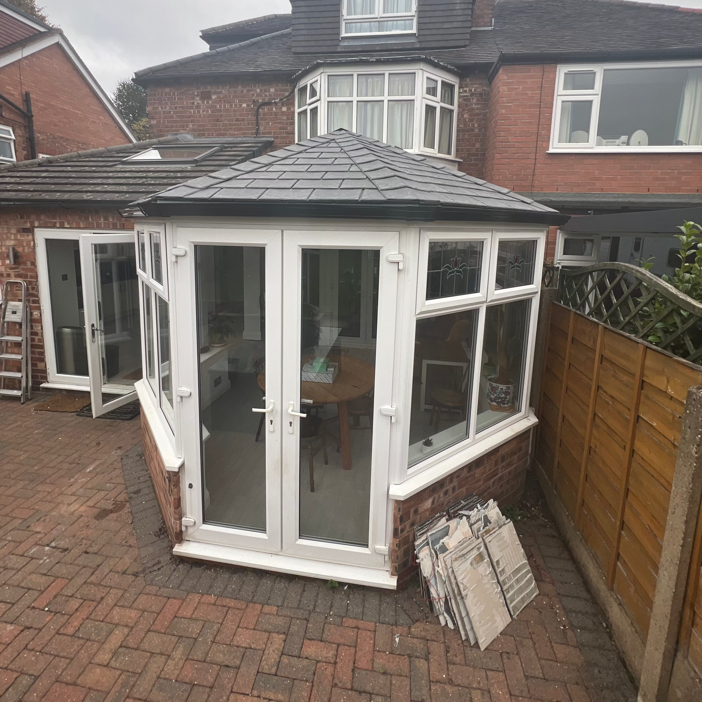 Victorian (Wide Front) Conservatory Roof Conversion