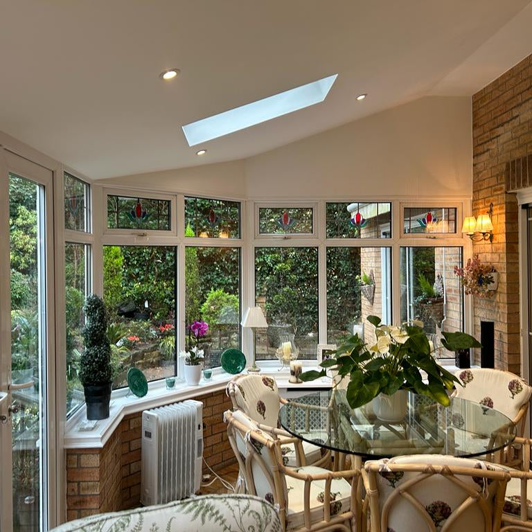 P-Shape (Combination) Conservatory Roof Conversion