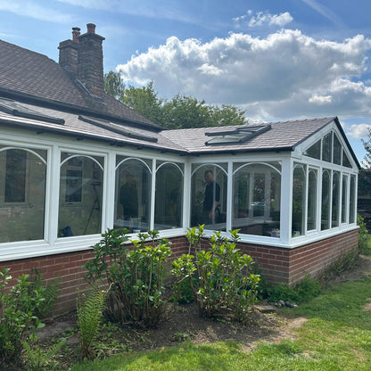 P-Shape (Combination) Conservatory Roof Conversion