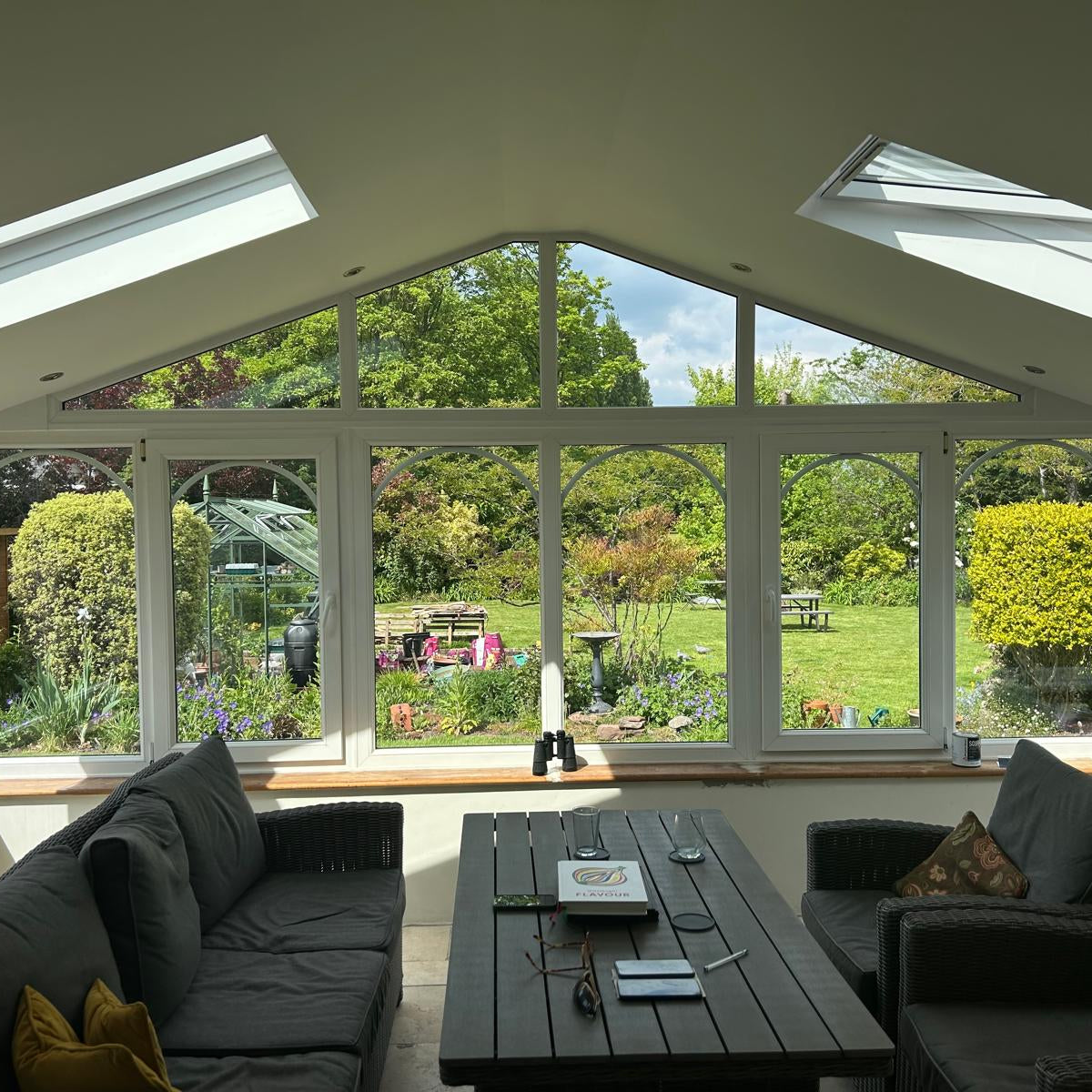 P-Shape (Combination) Conservatory Roof Conversion