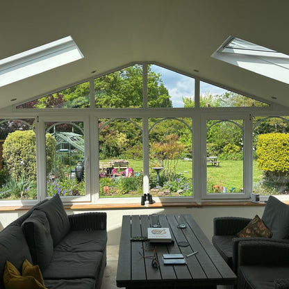 P-Shape (Combination) Conservatory Roof Conversion