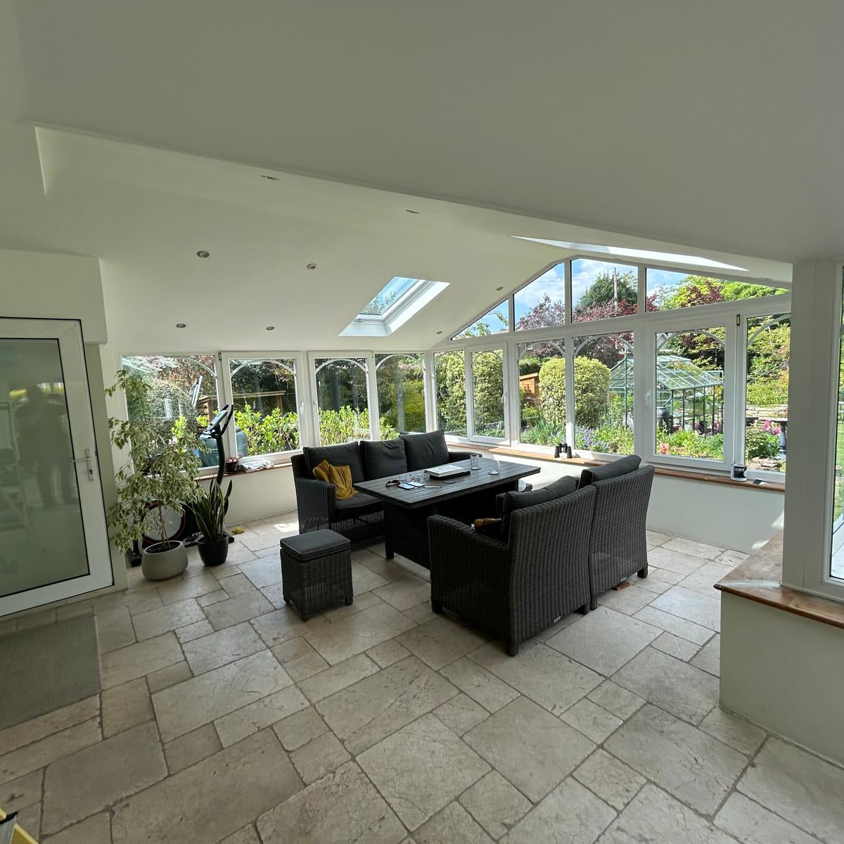 P-Shape (Combination) Conservatory Roof Conversion