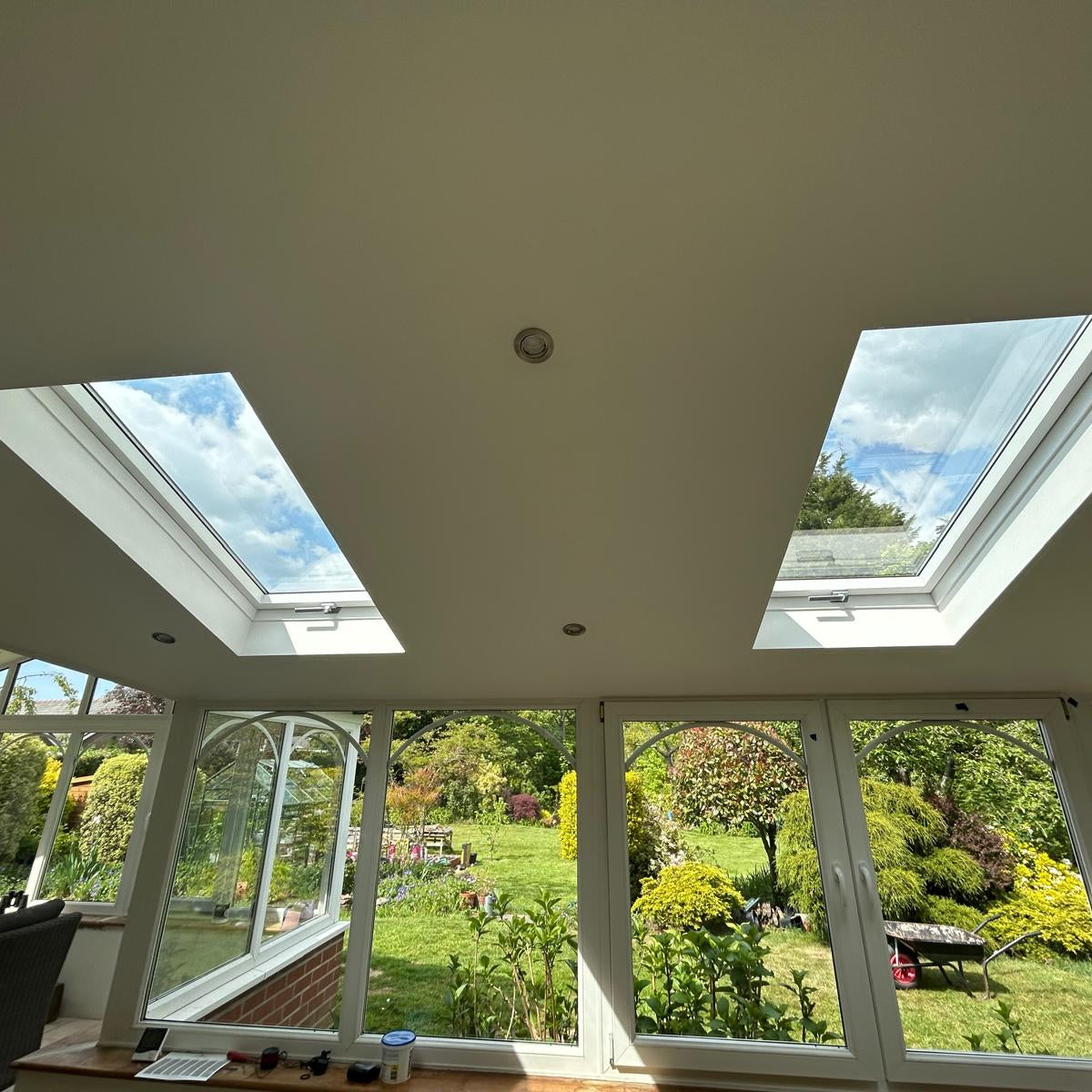 P-Shape (Combination) Conservatory Roof Conversion